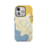 Goldene Tropen-Abstraktion