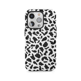 Markante Schneeflecken