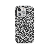 Mitternachts-Leoparden-Whiteout