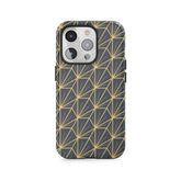 Geometrisches goldenes Netz