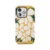 Sonnenbeschienene weiße Blüten