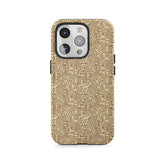 Goldene Labyrinth-Textur