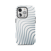 Gebogene Horizontstreifen