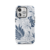 Indigo-Hibiskusblüte