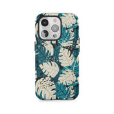 Blaugrün & Creme Tropen