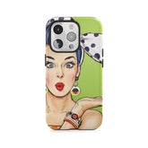 Pop-Art-Überraschungsmädchen