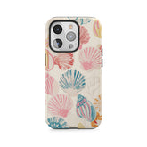 Pastellfarbener Muschelgarten