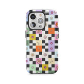 Retro-Blumen-Patchwork