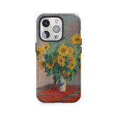 Goldene Sonnenblumen in Blüte