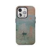 Purpurrote Sonnenaufgangsreflexionen