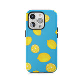 Himmelblauer Zitrus-Pop