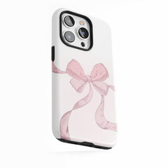 Blush Velvet Bow