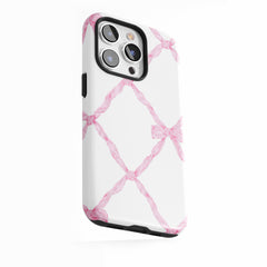 Pink Lattice Elegance