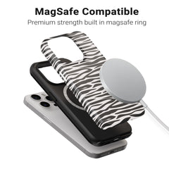 Monochromer Zebrafluss