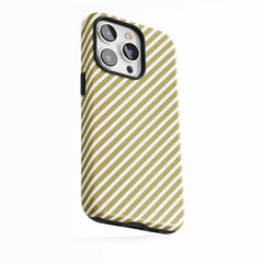 Golden Diagonal Stripes