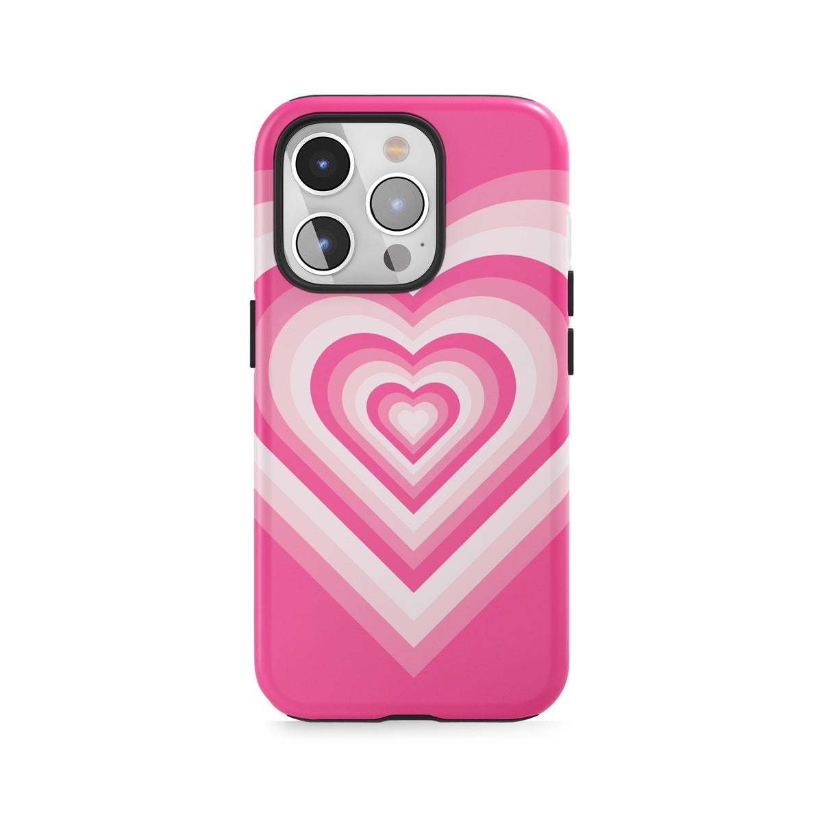 Radiant Pink Heart Glow