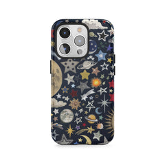 Celestial Star Map Collage