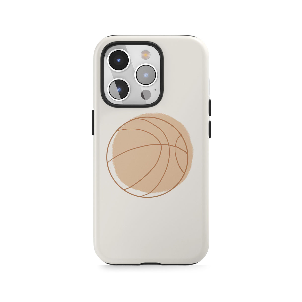 Minimal Basketball Sketch