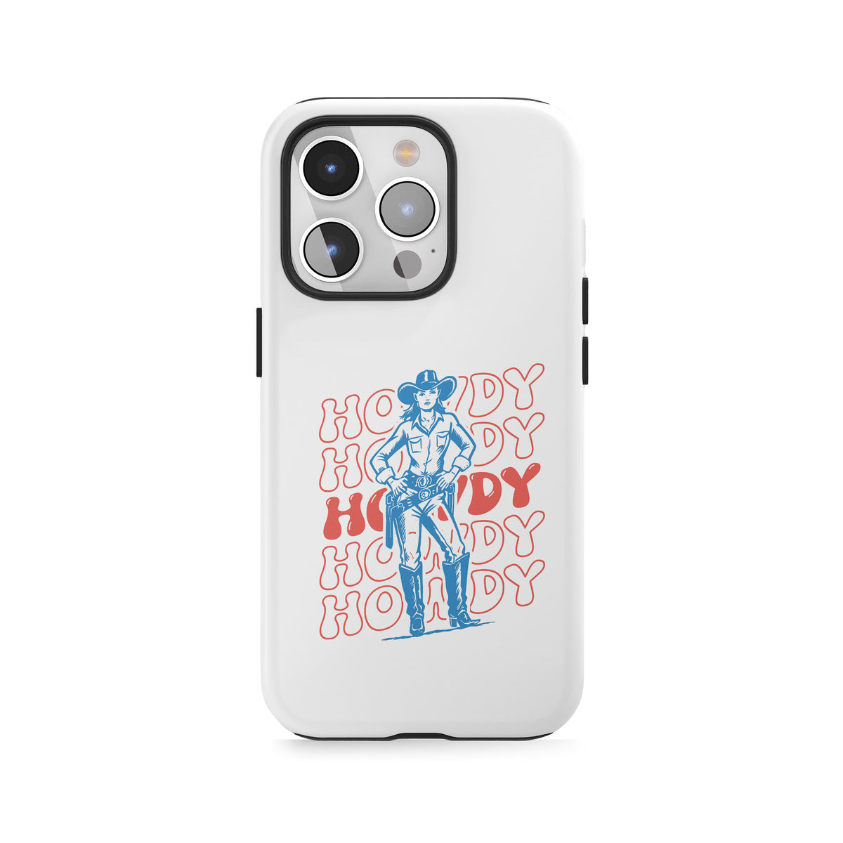 Retro Howdy Cowgirl