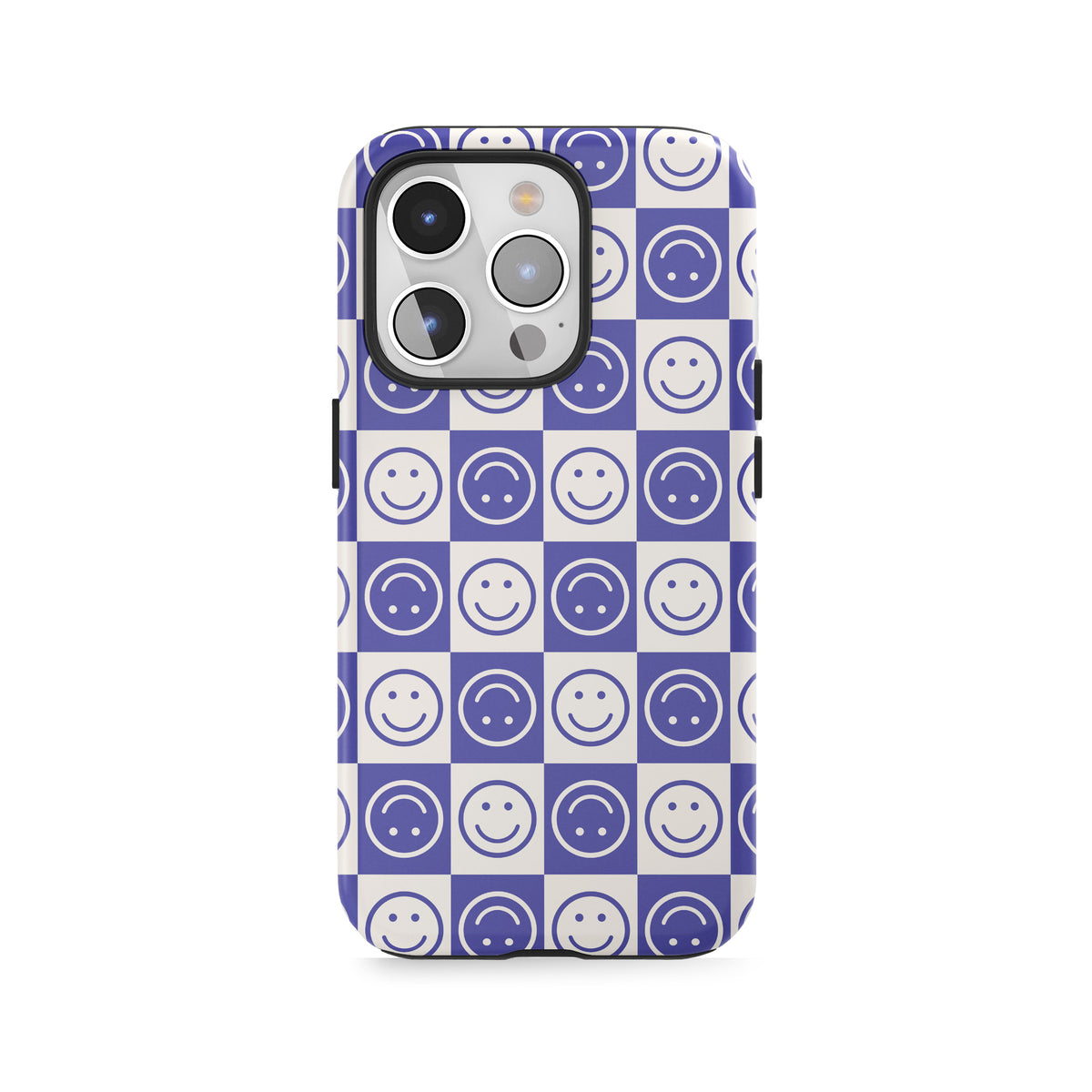 Indigo Smiley Grid