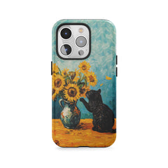Sternensonnenblumen &amp; Katze